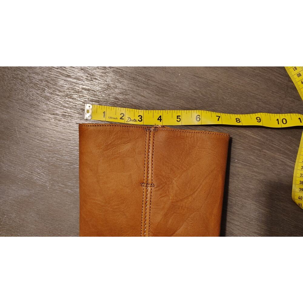 Frye Campus 14L Saddle Leather Tall Riding Boots Size 11 - Picture 12 of 14